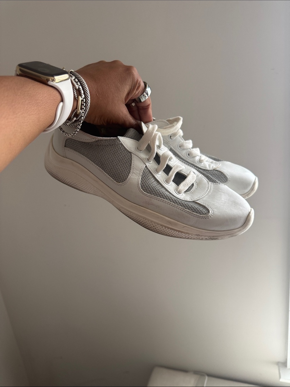 100% Authentic Prada American Cup Sneakers sz 39 Women’s